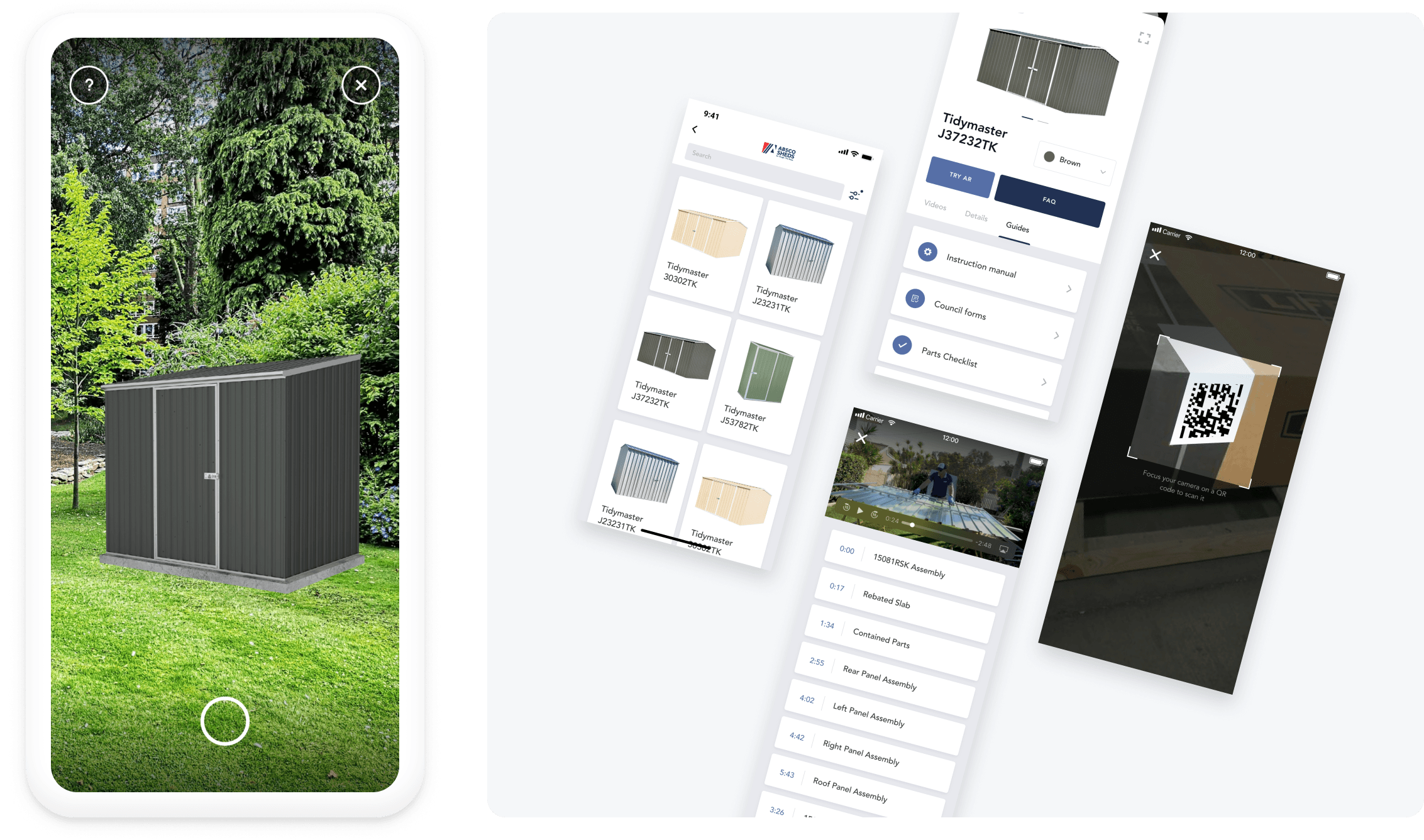 Project: Streamlining shed installations through augmented reality